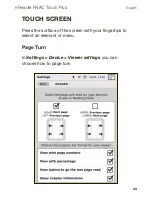Предварительный просмотр 43 страницы Fnac Touch Plus Quick Start Manual