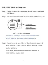 Предварительный просмотр 4 страницы FnL CRD Series Quick Installation Manual