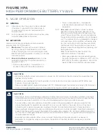 Предварительный просмотр 6 страницы FNW 4348737 Installation, Operation And Maintenance Instructions