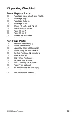 Preview for 20 page of FoamFly Pelican Seaplane Instruction Manual