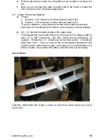 Предварительный просмотр 16 страницы FoamFly Stagger Wing Instruction Manual