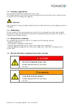 Preview for 4 page of FOAMICO 7009077 Manual