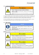 Preview for 10 page of FOAMICO 7009077 Manual