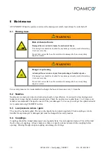 Preview for 18 page of FOAMICO 7009077 Manual