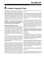 Preview for 9 page of FoamPRO AccuMax 3040 Installation And Operation Manual