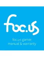 foc.us GAMER User Manual preview