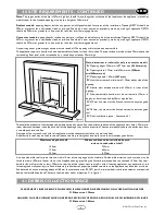 Preview for 4 page of Focal Point ALVOR FULL DEPTH RADIANT Installation & User'S Instructions