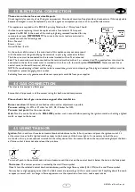 Preview for 5 page of Focal Point BI600BL Installation & User'S Instructions