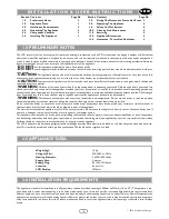 Preview for 2 page of Focal Point BLENHEIM LCD INSET ELECTRIC FIRE Installation & User'S Instructions