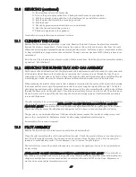 Preview for 15 page of Focal Point Centrurion 30 Installation, Servecing And User Instructions