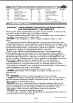 Preview for 2 page of Focal Point Charmough Installation & User'S Instructions