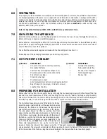 Preview for 7 page of Focal Point Elysee Fanflue Installation, Servicing And User Instructions Manual