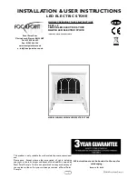 Предварительный просмотр 1 страницы Focal Point LEIRVIK EF09-19 Installation & User'S Instructions