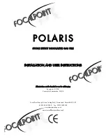 Focal Point POLARIS User Instructions preview