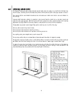 Preview for 6 page of Focal Point SUPA 400 Installation, Servicing And User Instructions Manual