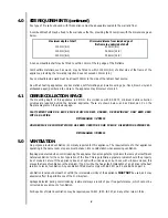 Preview for 7 page of Focal Point SUPA 400 Installation, Servicing And User Instructions Manual