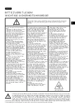 Preview for 17 page of Focal 1000 ICW SUB10 User Manual