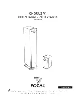 Preview for 1 page of Focal 700 V serie User Manual