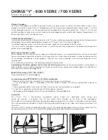 Preview for 8 page of Focal 700 V serie User Manual