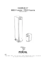 Preview for 11 page of Focal 700 V serie User Manual