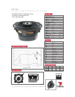 Preview for 1 page of Focal Access 1 130 CA1 Specification Sheet