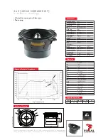 Предварительный просмотр 2 страницы Focal Access 1 165 A3 Specification Sheet