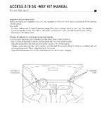 Preview for 2 page of Focal ACCESS 130A1 SG User Manual