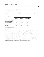 Предварительный просмотр 4 страницы Focal Access Enclosure twin 25 a1 User Manual