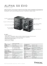 Preview for 15 page of Focal ALPHA EVO User Manual