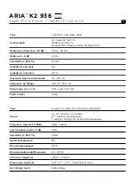 Preview for 6 page of Focal ARIA K2 936 User Manual