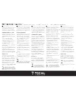 Focal Auditor R-130S2 User Manual preview