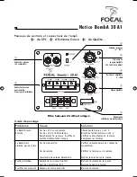 Предварительный просмотр 14 страницы Focal BOMBA 20 A1 User Manual