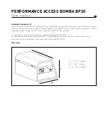 Preview for 5 page of Focal BOMBA BP20 User Manual