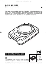 Предварительный просмотр 7 страницы Focal BUS 20 User Manual