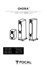 Предварительный просмотр 1 страницы Focal CHORA 806 User Manual