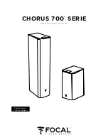 Preview for 1 page of Focal CHORUS 700 V series User Manual