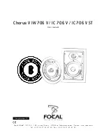 Focal CHORUS IC 706 V User Manual preview