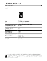 Preview for 6 page of Focal Chorus OD 706 V User Manual