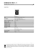 Preview for 12 page of Focal Chorus OD 706 V User Manual