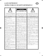 Предварительный просмотр 3 страницы Focal CHORUS V - SUBWOOFERS SW 800 V & SW 700 V User Manual