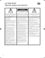 Предварительный просмотр 8 страницы Focal CHORUS V - SUBWOOFERS SW 800 V & SW 700 V User Manual