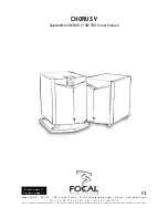 Focal CHORUS V Manual предпросмотр