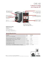 Preview for 1 page of Focal CMS 40 Brochure