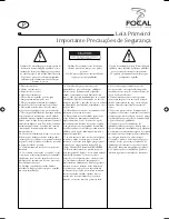 Предварительный просмотр 7 страницы Focal CUB2 User Manual