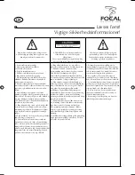 Предварительный просмотр 10 страницы Focal CUB2 User Manual