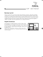 Предварительный просмотр 15 страницы Focal CUB2 User Manual