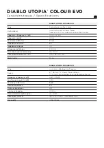 Preview for 4 page of Focal DIABLO UTOPIA COLOUR EVO User Manual