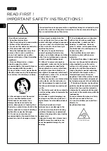 Preview for 8 page of Focal DIABLO UTOPIA COLOUR EVO User Manual