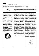 Preview for 5 page of Focal Dome Flax User Manual