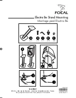 Focal Electra Be Mounting Instructions preview